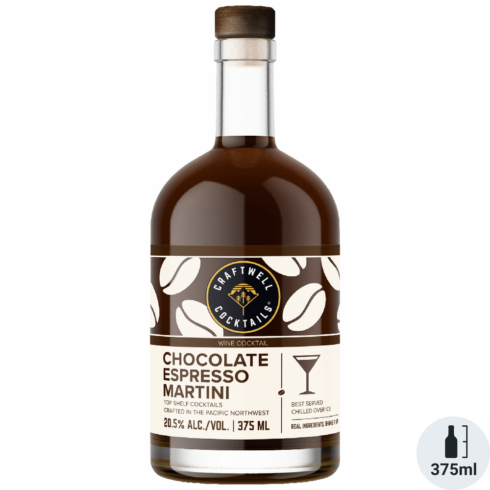 Craftwell Cocktails Chocolate Espresso Martini