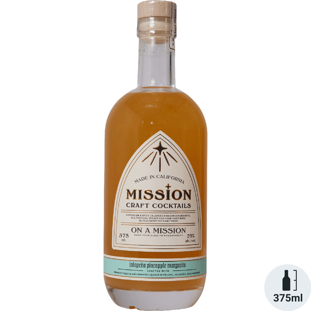 Mission Craft Cocktails Jalapeno Pineapple Margarita