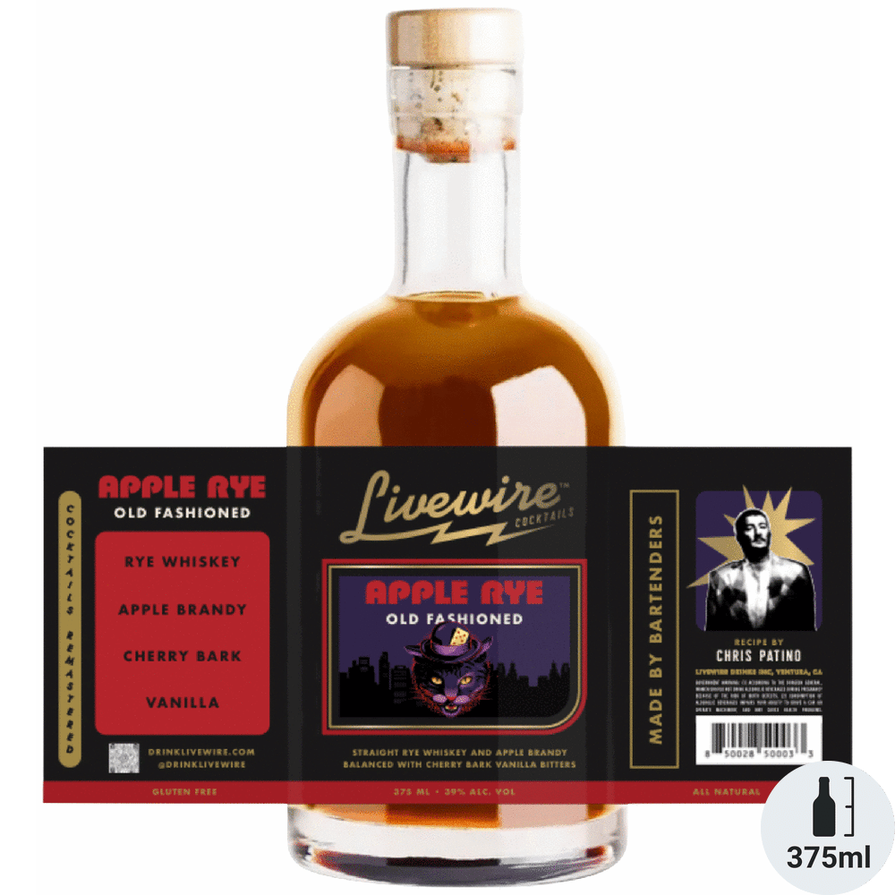 LiveWire Apple Rye Old Fashioned