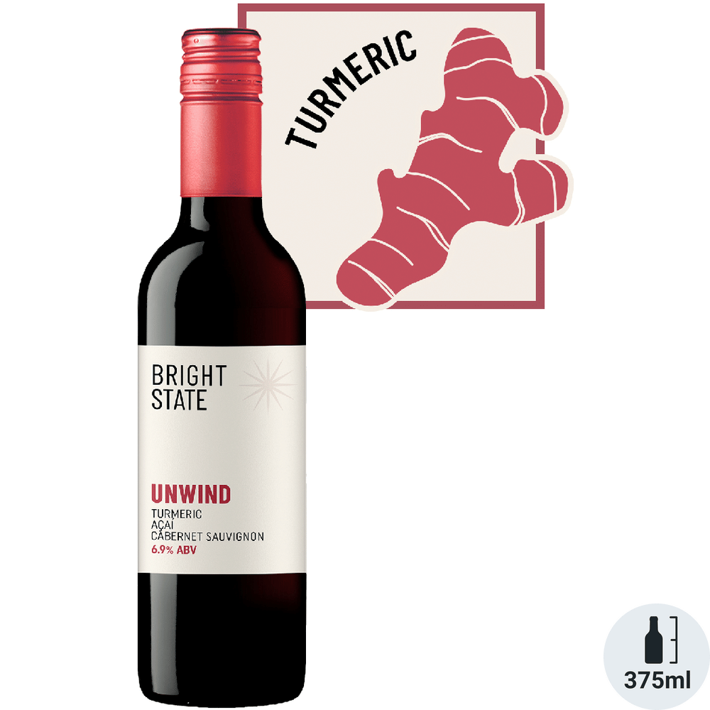 Bright State Low-Alcohol "Unwind" Cabernet Sauvignon with Turmeric
