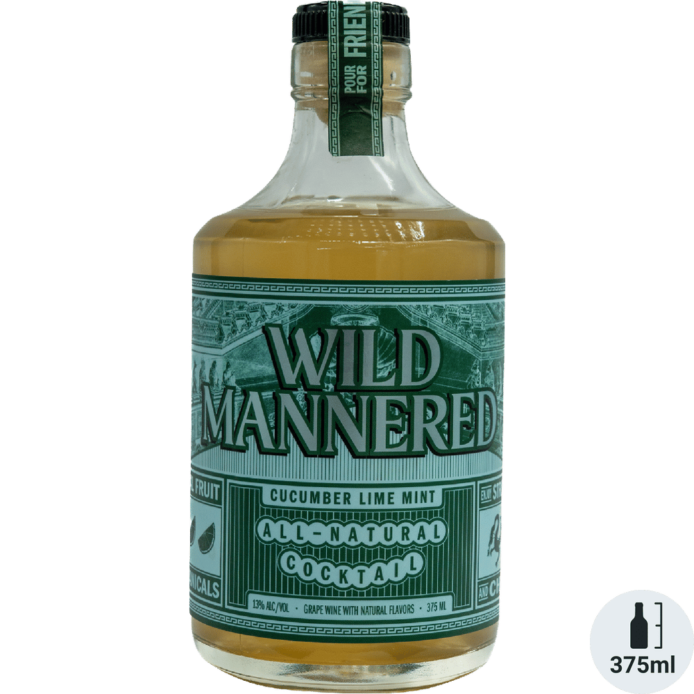 Wild Mannered Cucumber Lime Mint All-Natural Cocktail