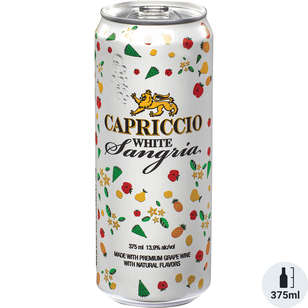 Capriccio Bubbly White Sangria Can