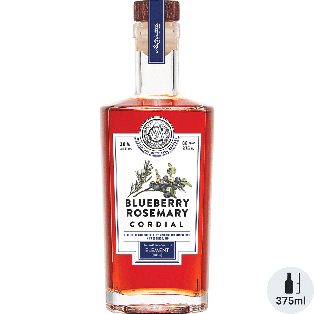 McClintock Blueberry Rosemary Cordial