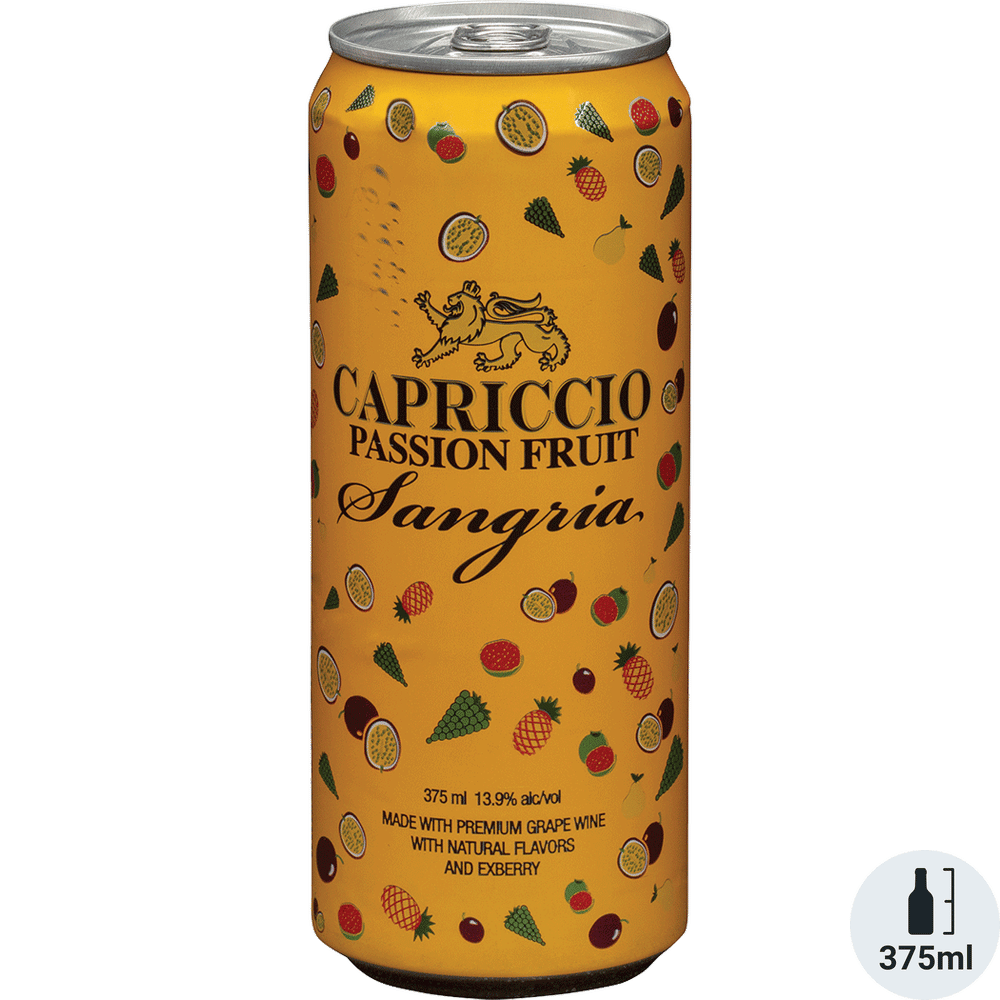 Capriccio Passion Fruit Sangria Can