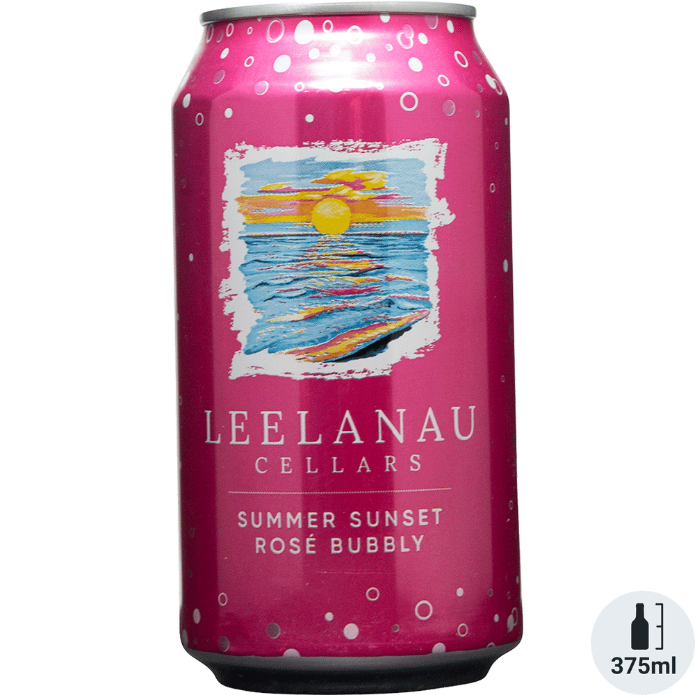 Leelanau Summer Sunset Rose Bubbly
