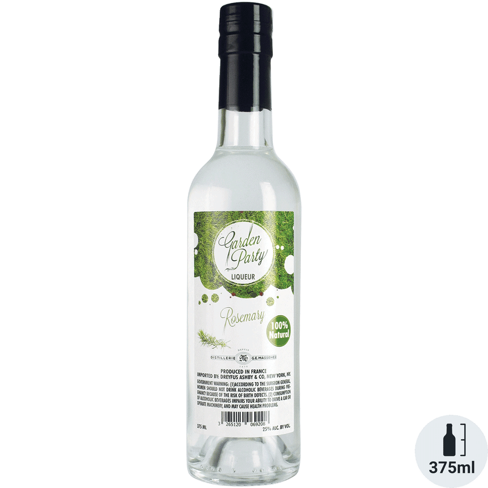 Massenez Garden Party Rosemary Liqueur
