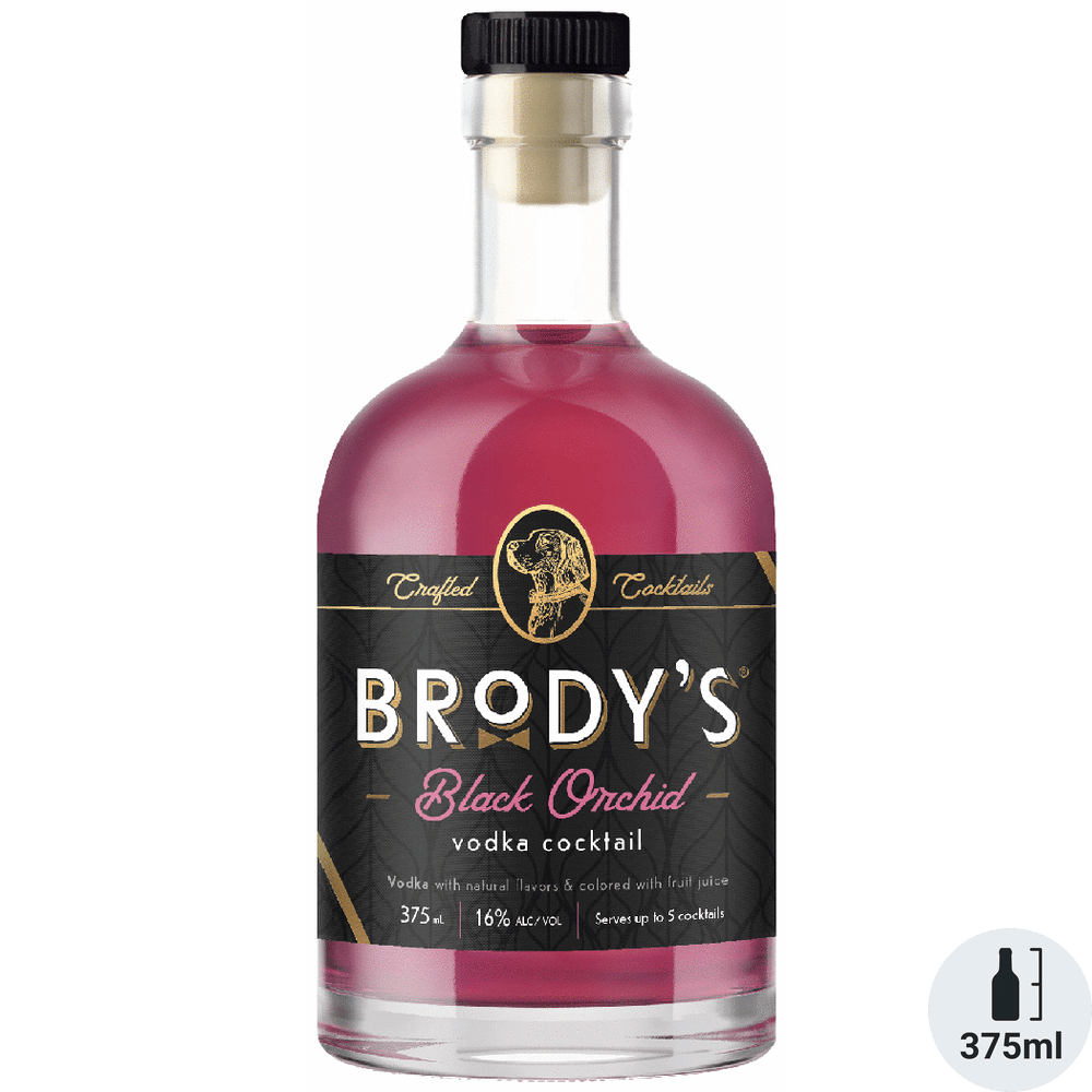 Brody's Black Orchid Vodka Cocktail