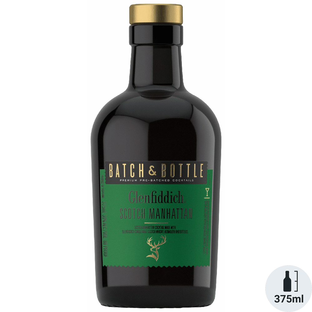 Batch & Bottle Glenfiddich Scotch Manhattan Ready To Drink Cocktail
