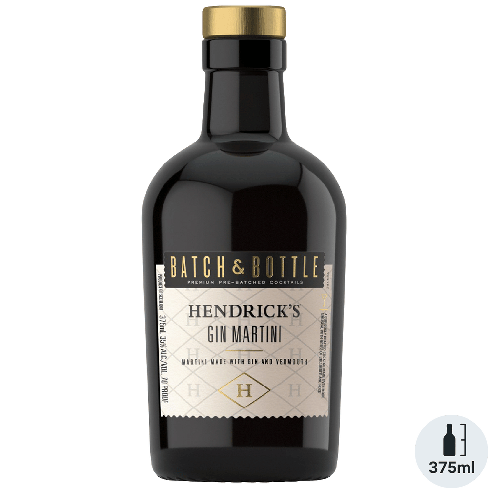 Batch & Bottle Hendricks Gin Martini Ready To Drink Cocktail