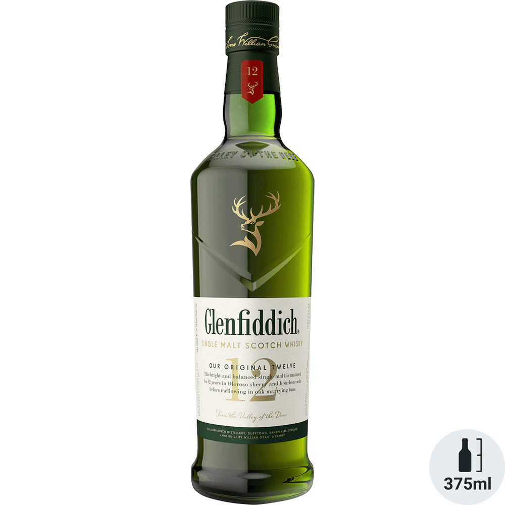 Glenfiddich 12 Year Old Single Malt Scotch Whisky
