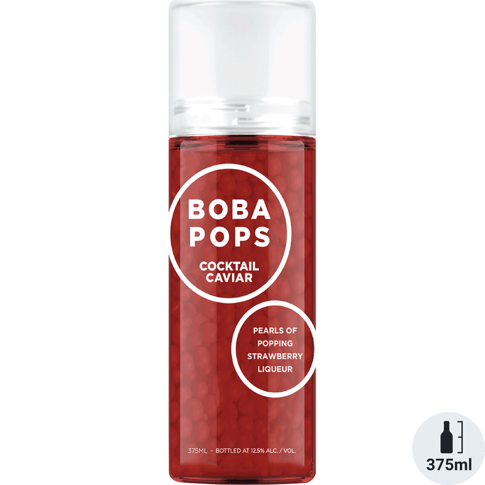Boba Pops Cocktail Caviar Strawberry 375ml