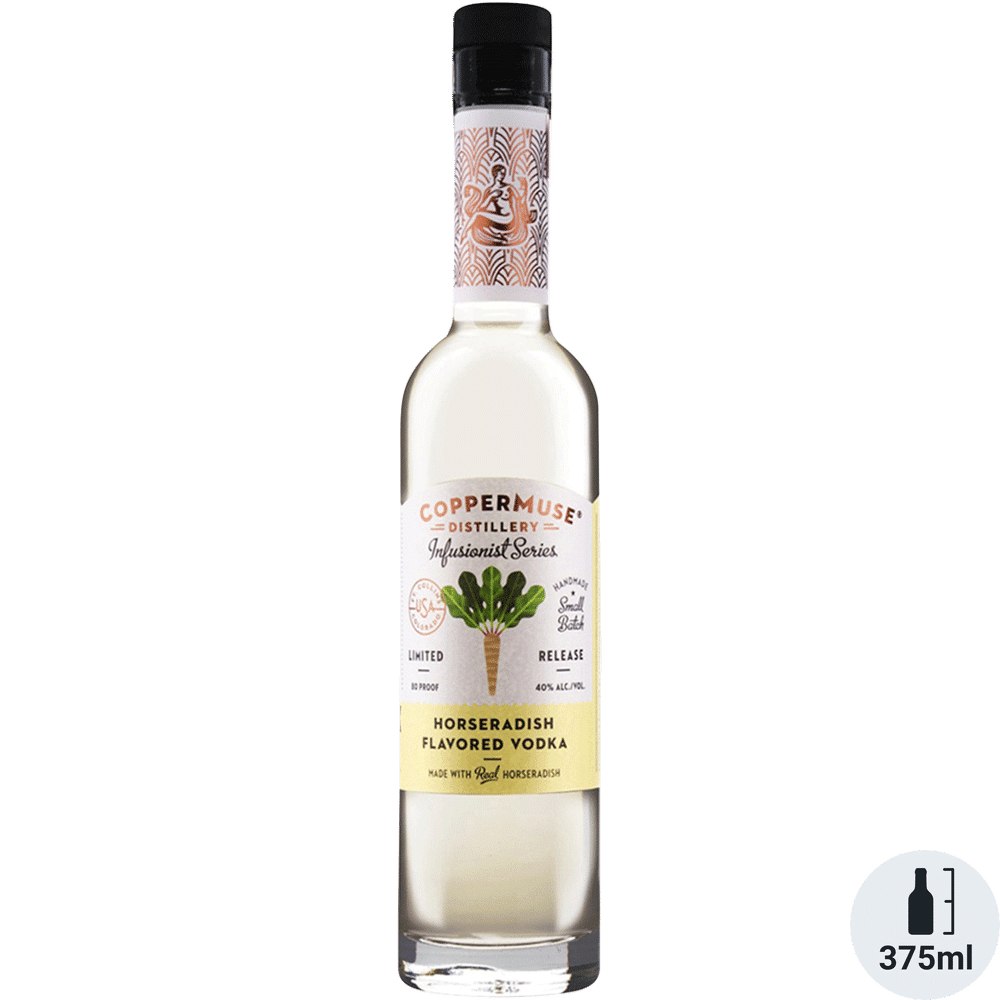 CopperMuse Infusionist Series Horseradish Vodka 375ml