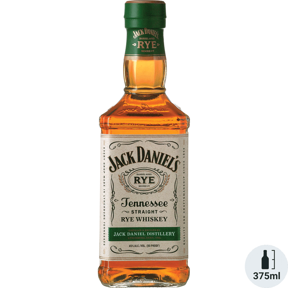 Jack Daniels Straight Rye 375ml