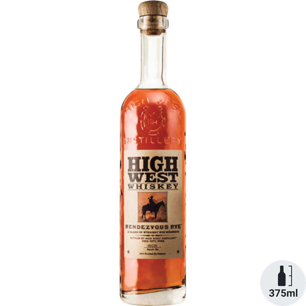 High West Rye Whiskey Rendezvous 375ml