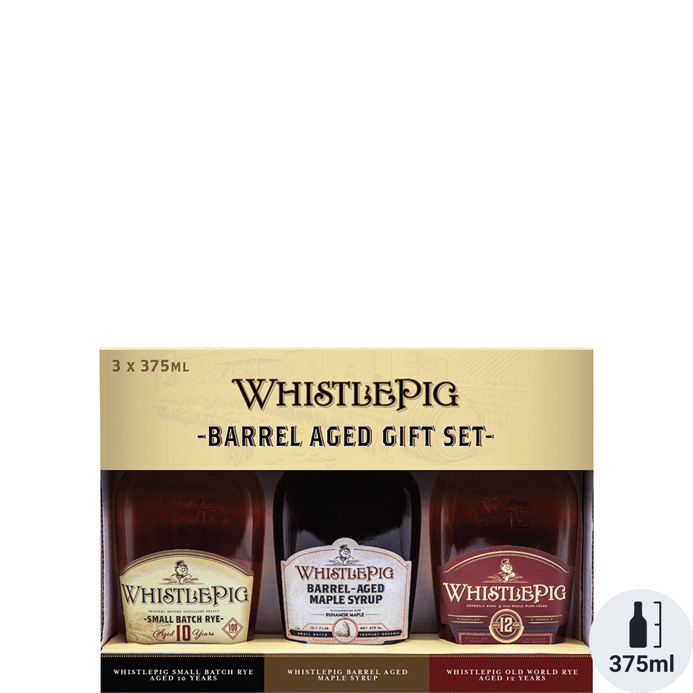 Whistlepig Sample Pack 3-375ml (10 Year/12 Year/Maple Syrup)