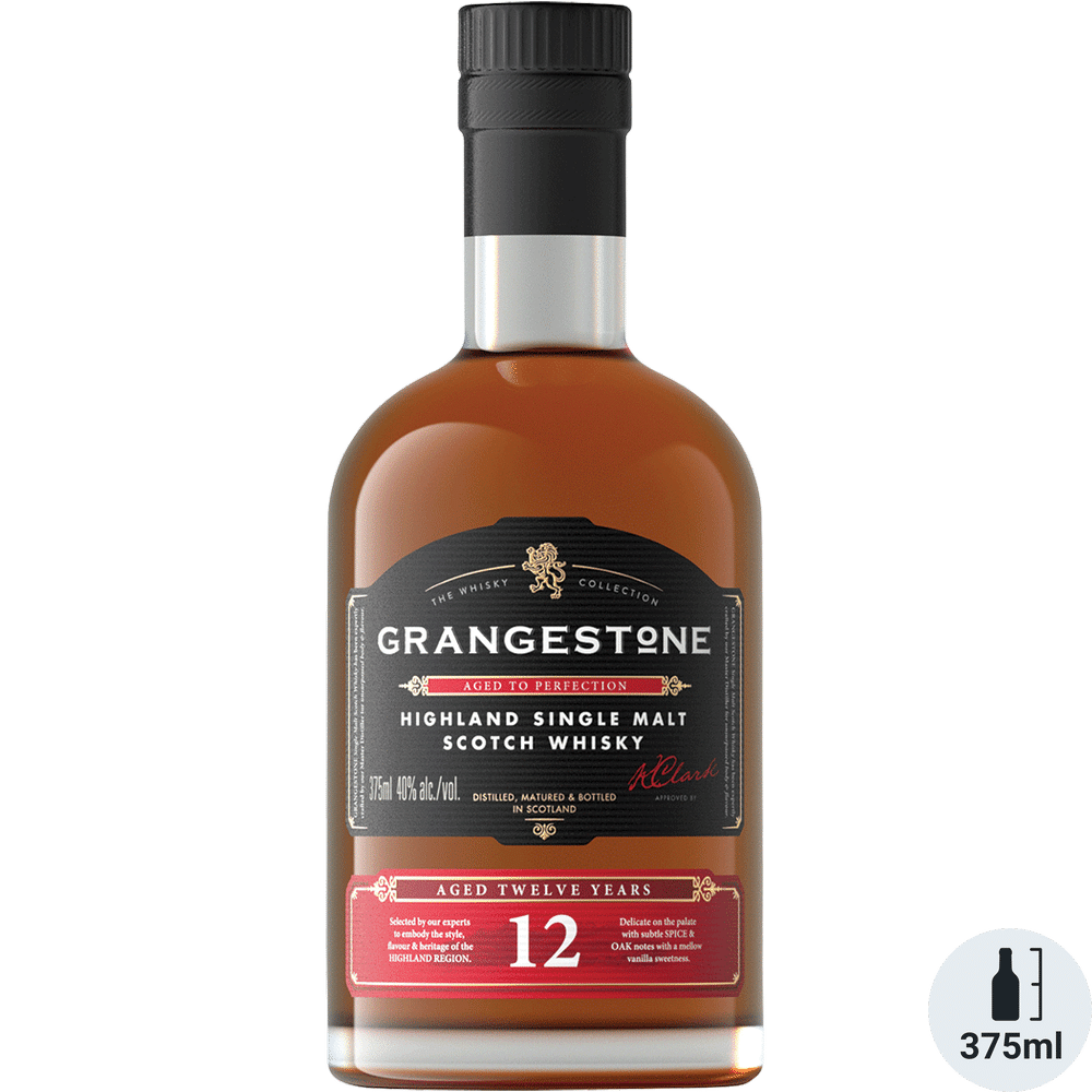 Grangestone 12Yr Single Malt Scotch Whisky 375ml
