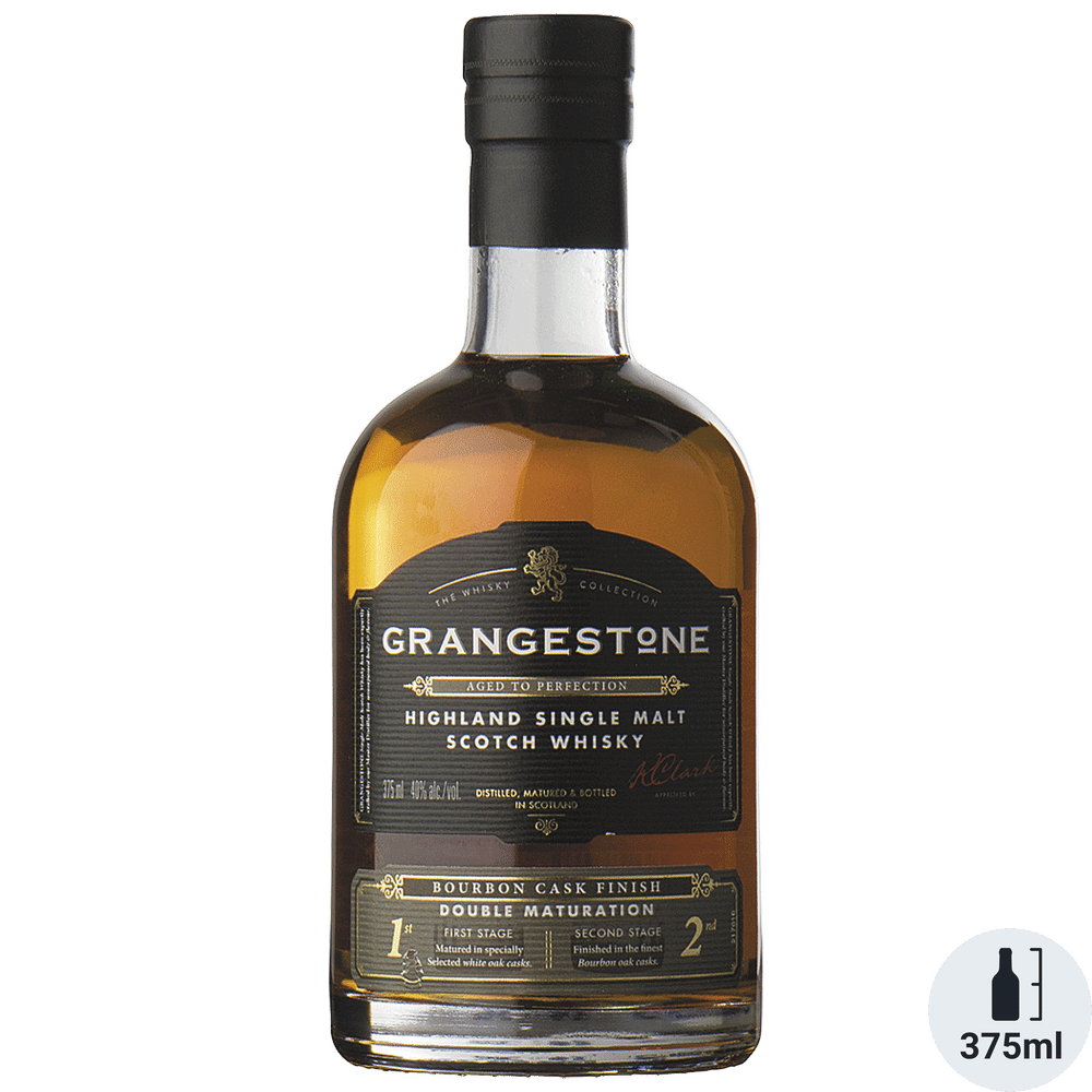Grangestone Bourbon Cask Finish Single Malt Scotch Whisky 375ml