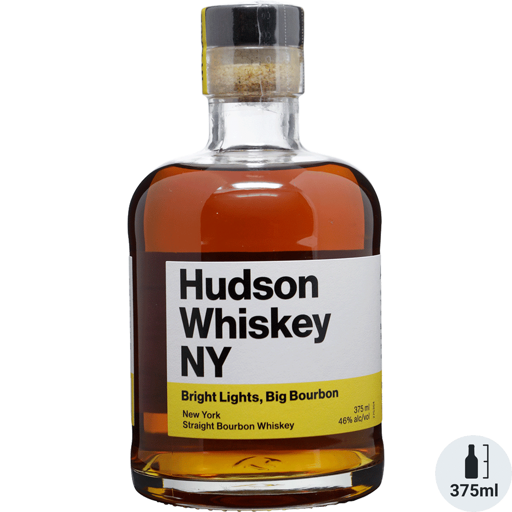 Hudson Whiskey Bright Lights  Big Bourbon 375ml