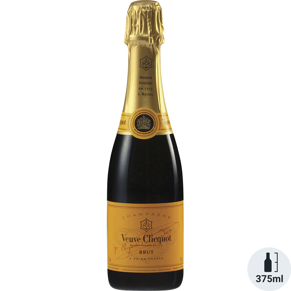 Veuve Clicquot Yellow Label Brut Champagne NV 375 ml.