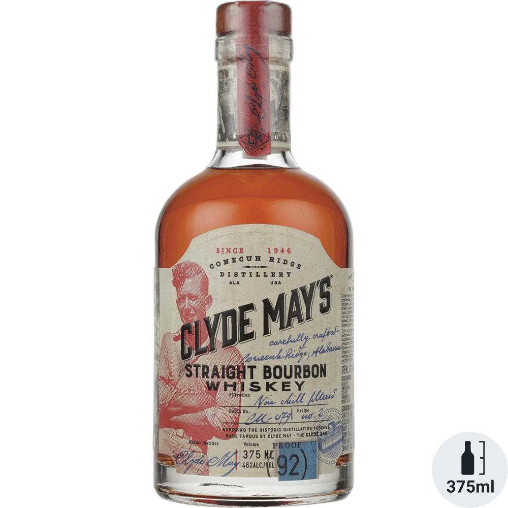 Clyde May's Straight Bourbon 92 PF 375ml
