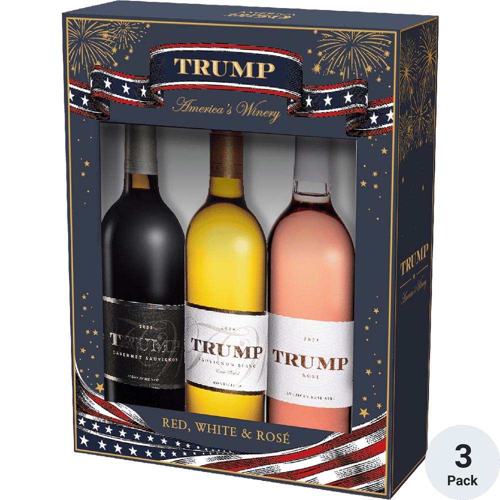 Trump Winery America 250th Red White & Rose Gift Set