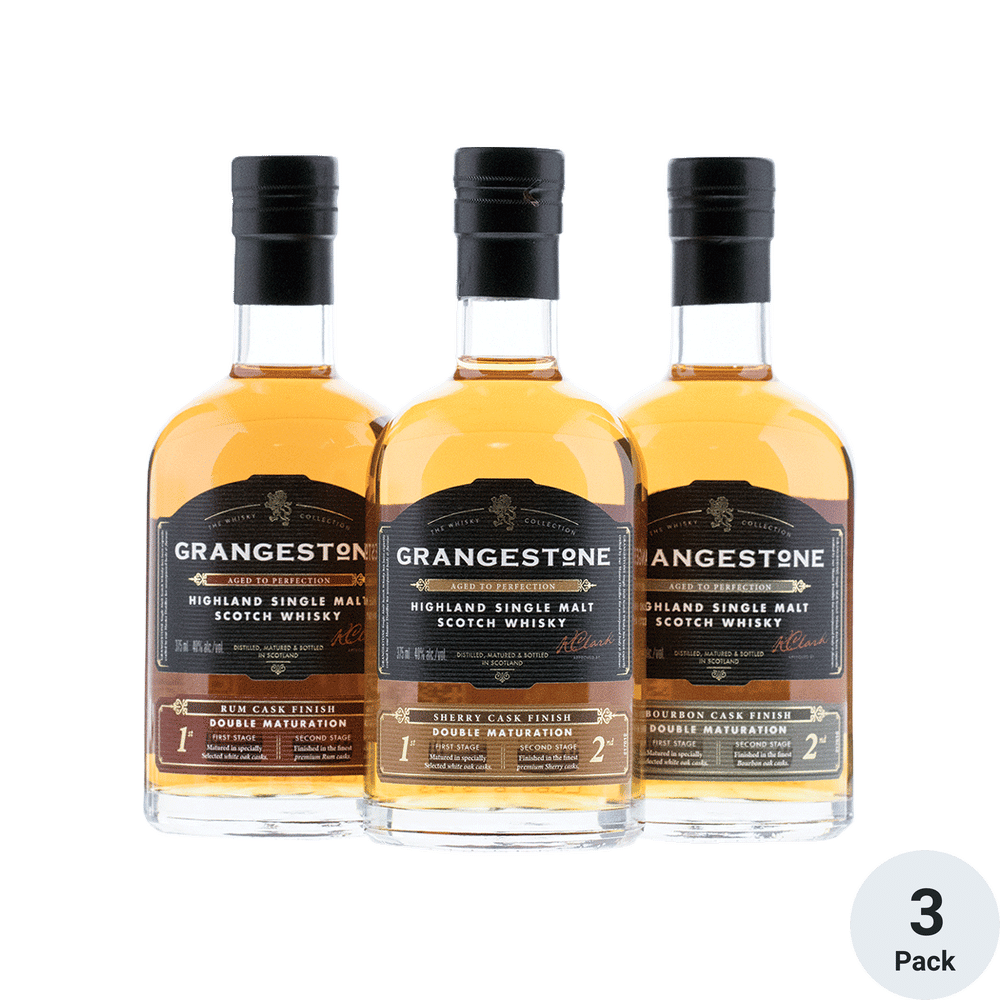 Grangestone Single Malt Gift Pack 3pk-375ml Bottles