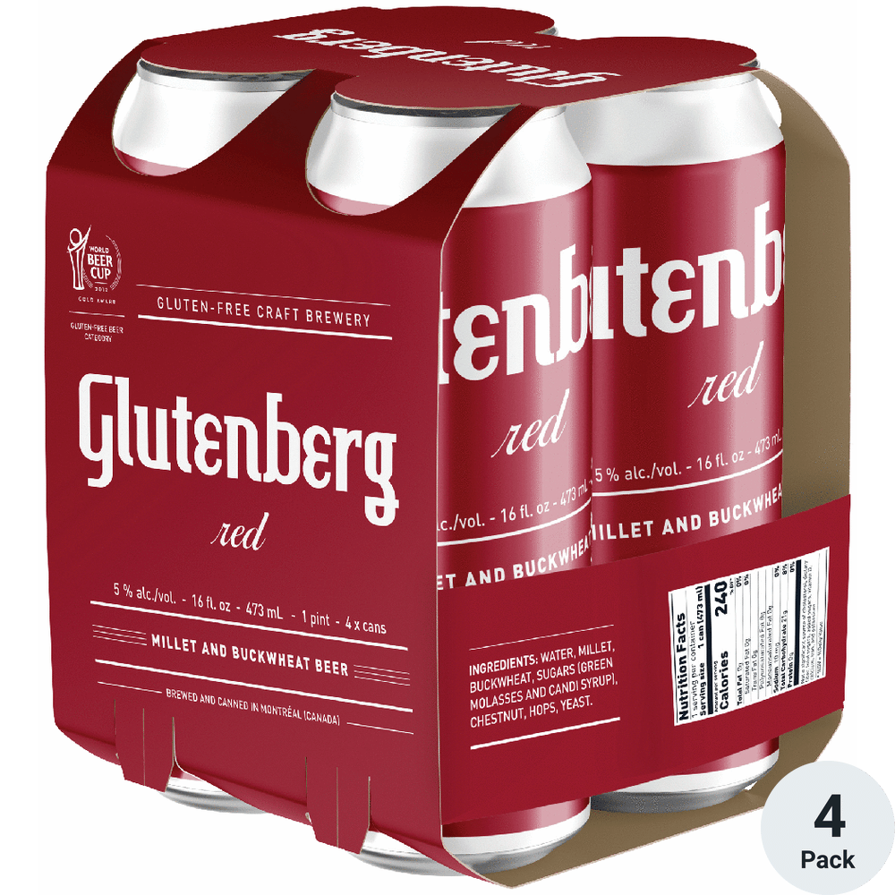 Glutenberg Gluten Free Red Ale