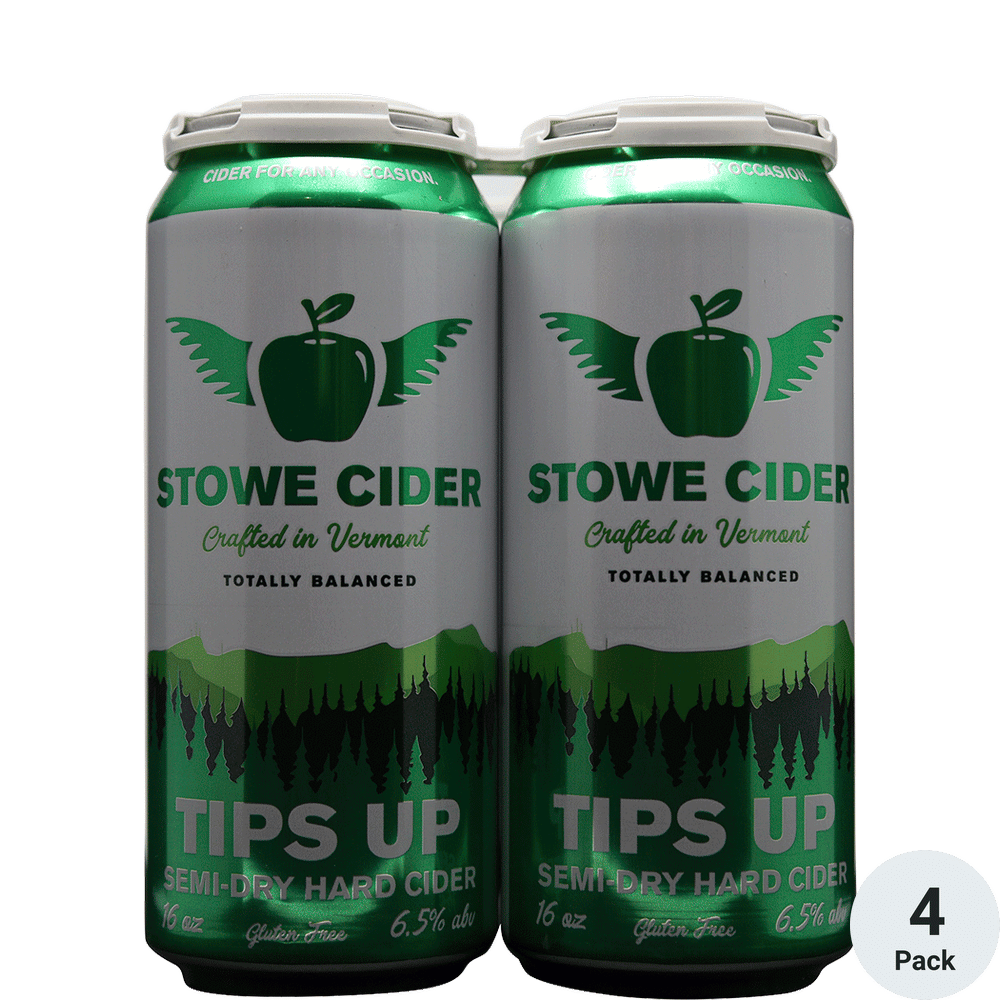 Stowe Cider Tips Up