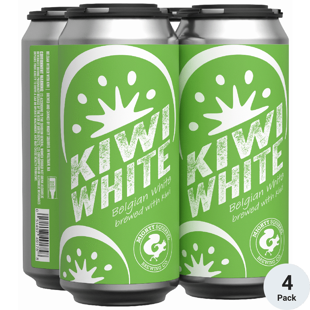 Mighty Squirrel Kiwi White