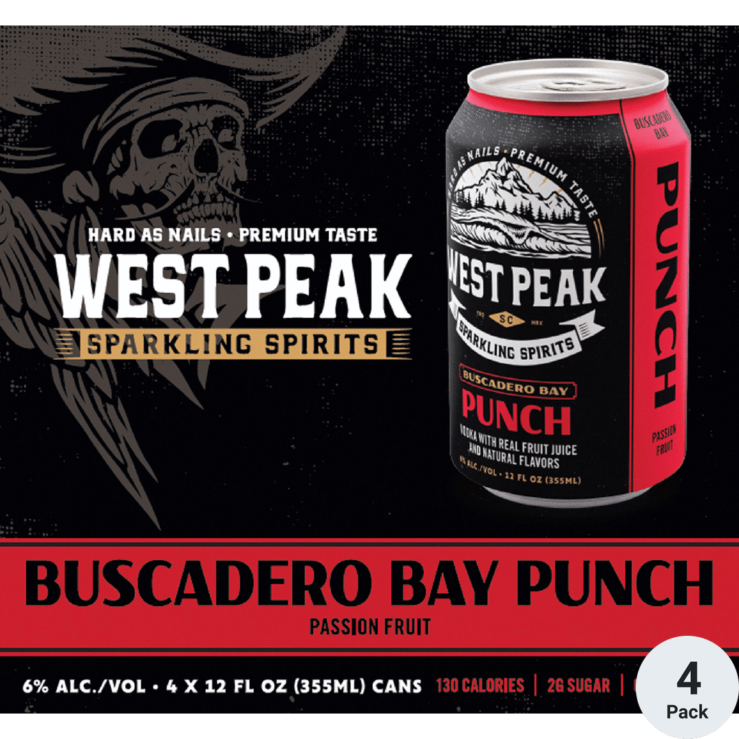 West Peak Sparkling Vodka Punch