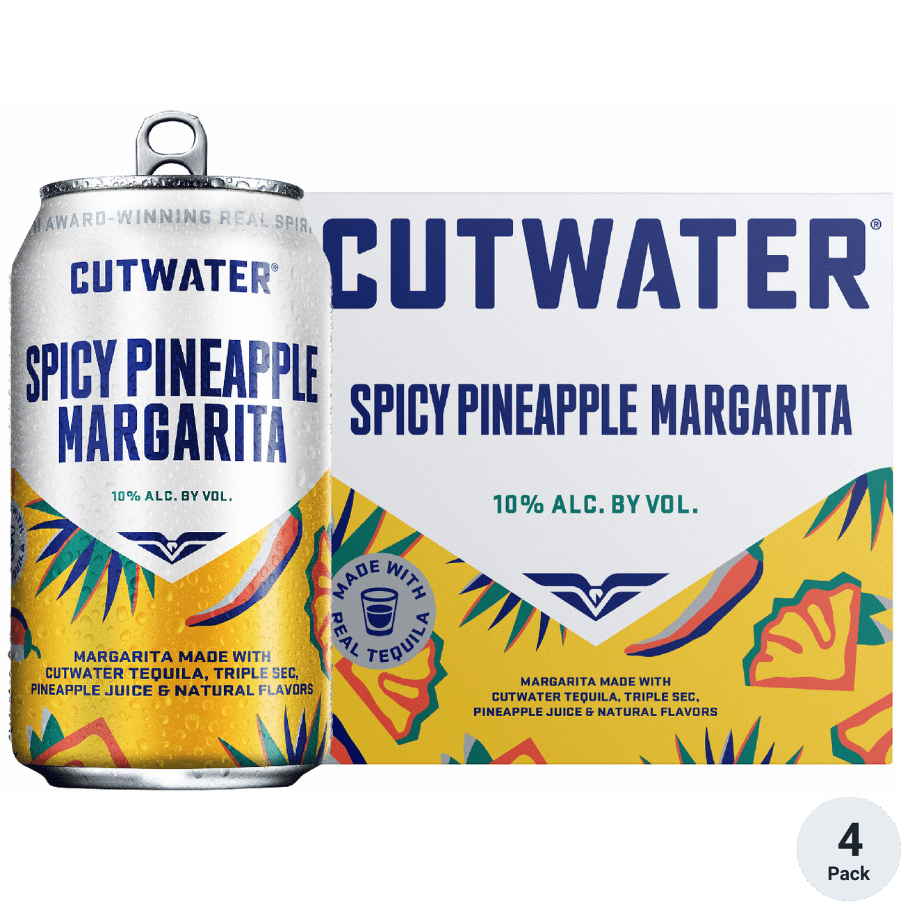 Cutwater Tequila Spicy Pineapple Margarita
