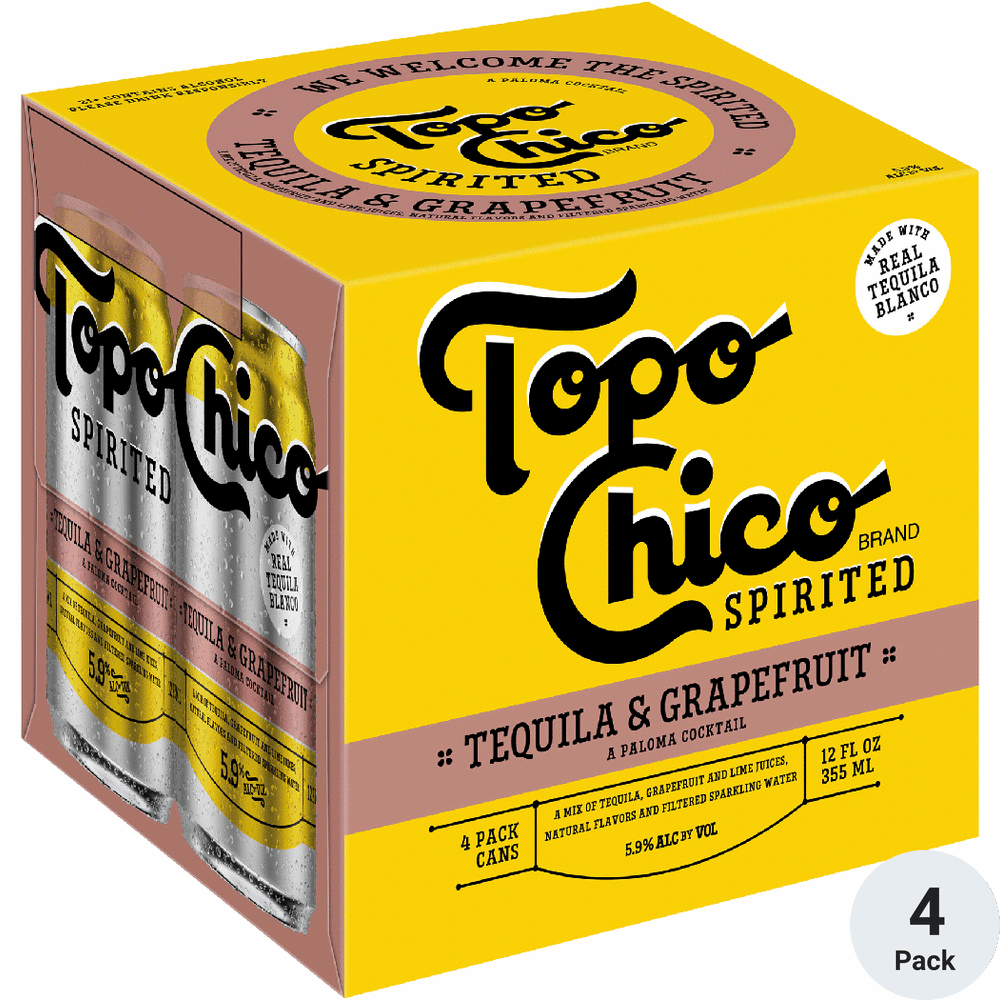 ✨希少✨ TOPCON COPAL Topo Chico Spirited Tequila Grapefruit | Total Wine & More