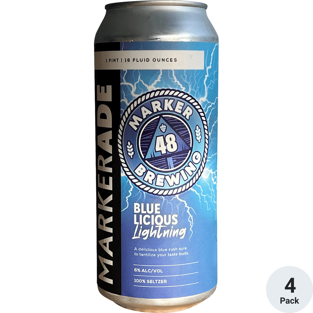 MarkerAde Blue Licious Seltzer