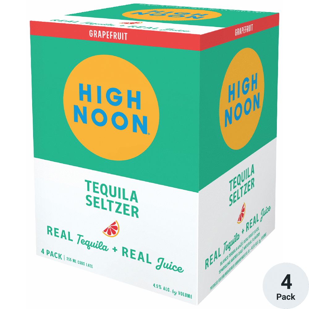High Noon Hard Seltzer Tequila Grapefruit