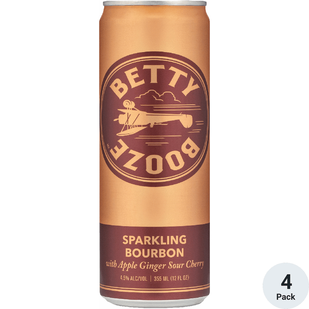 Betty Booze Sparkling Bourbon With Apple Ginger Sour Cherry