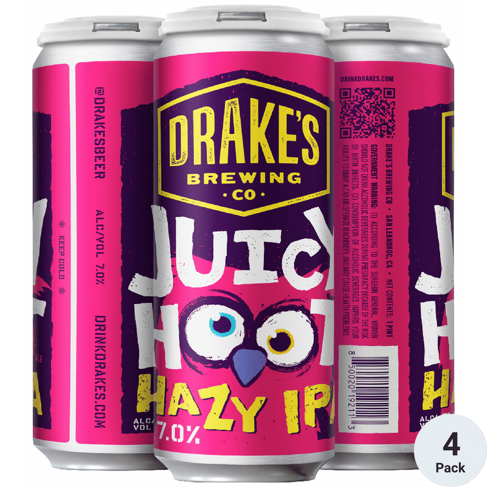Drake's Juicy Hoot Hazy IPA