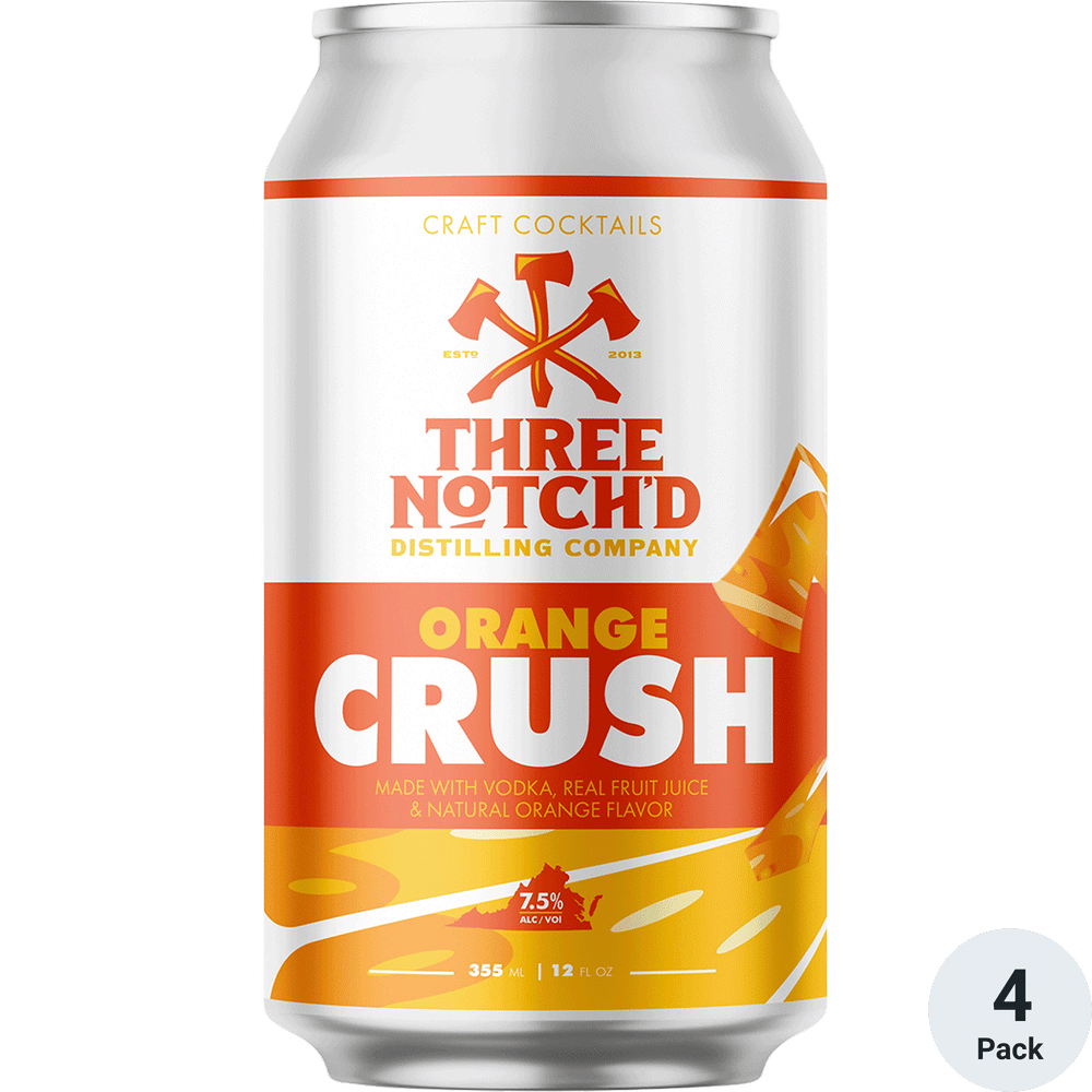 Three Notch'd Orange Crush with Vodka
