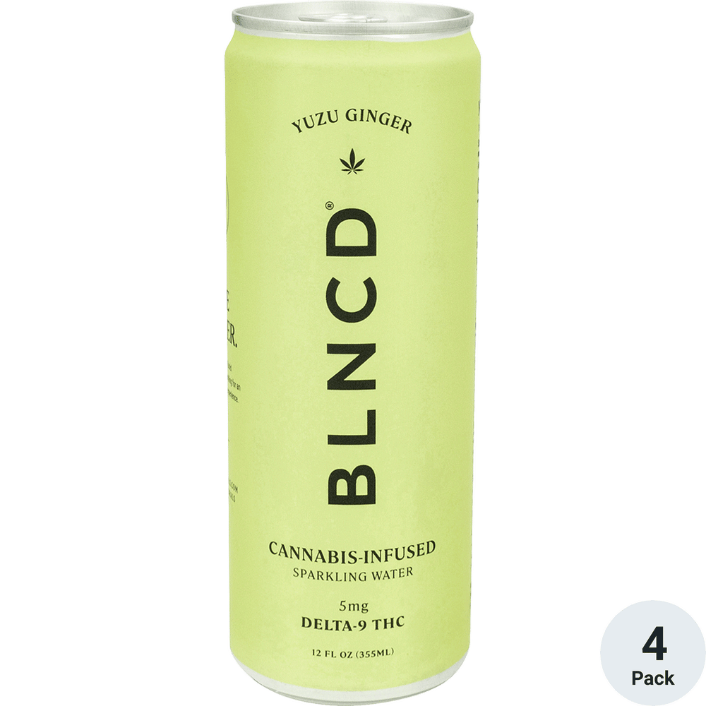 BLNCD THC 5mg Yuzu Ginger | Total Wine & More