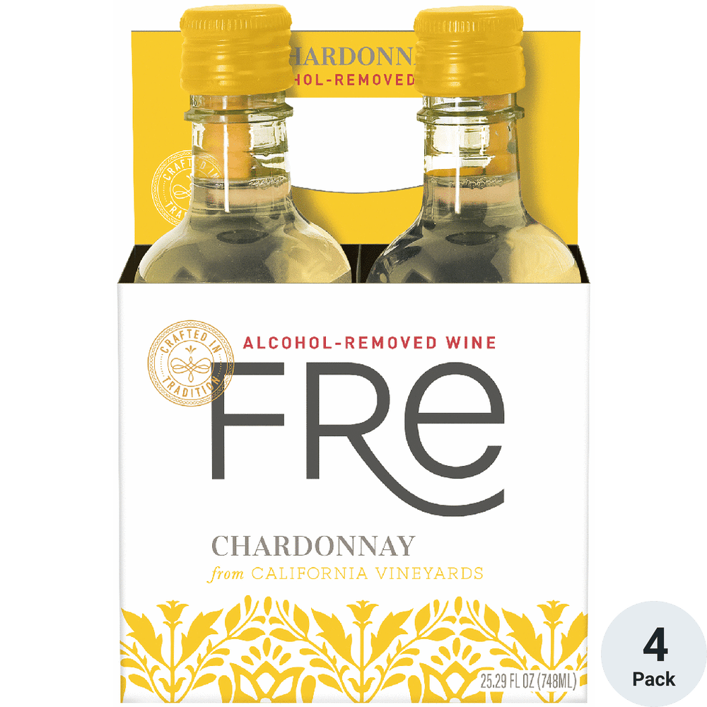 Fre Chardonnay Non-Alcoholic 4pk