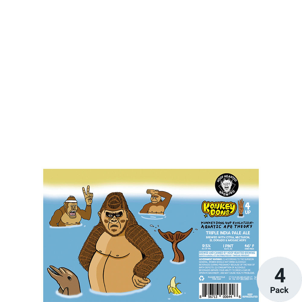 Hoof Hearted Konkey Dong 4Up Evolution Aquatic Ape Theory