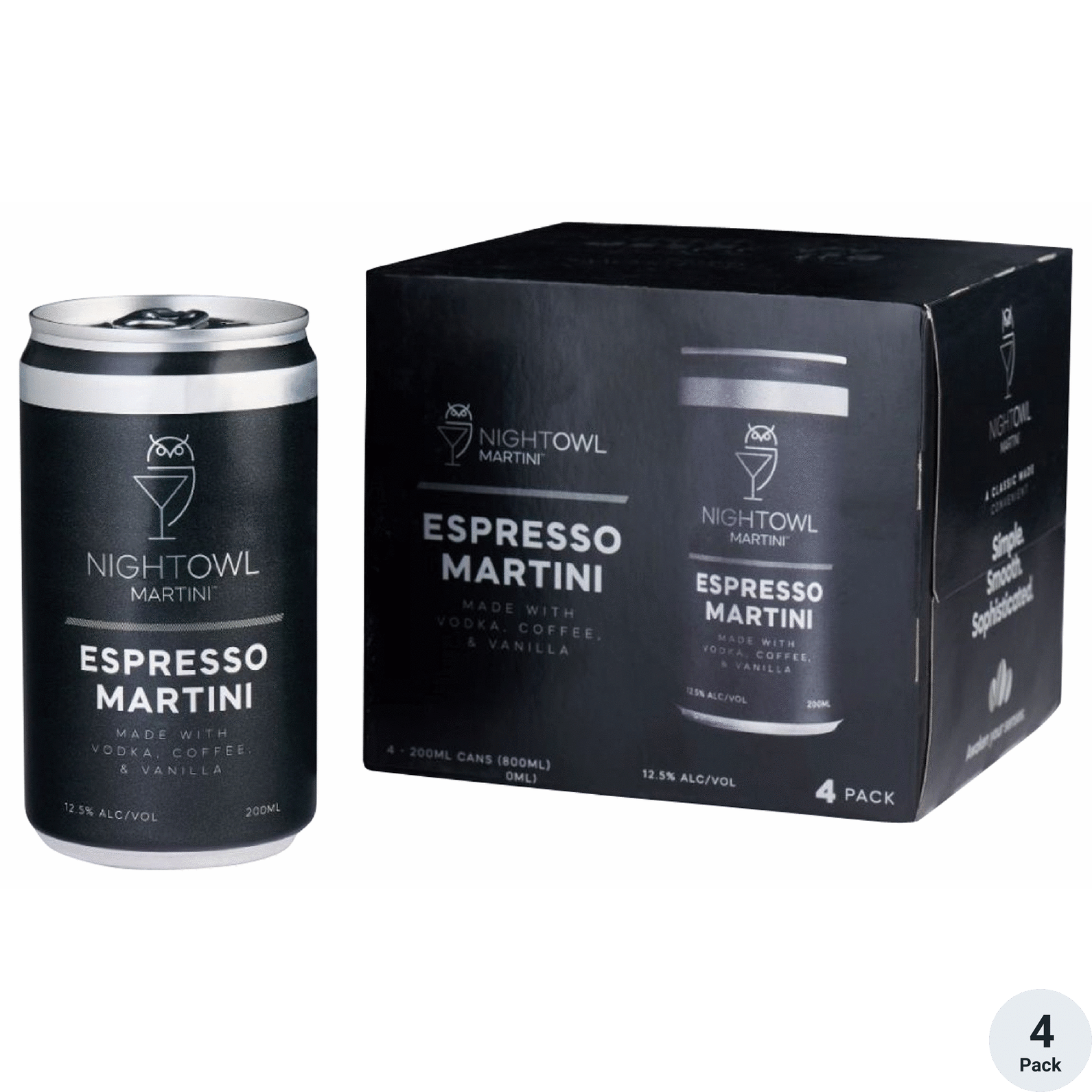 NightOwl Ready-to-Drink Vodka Espresso Martini