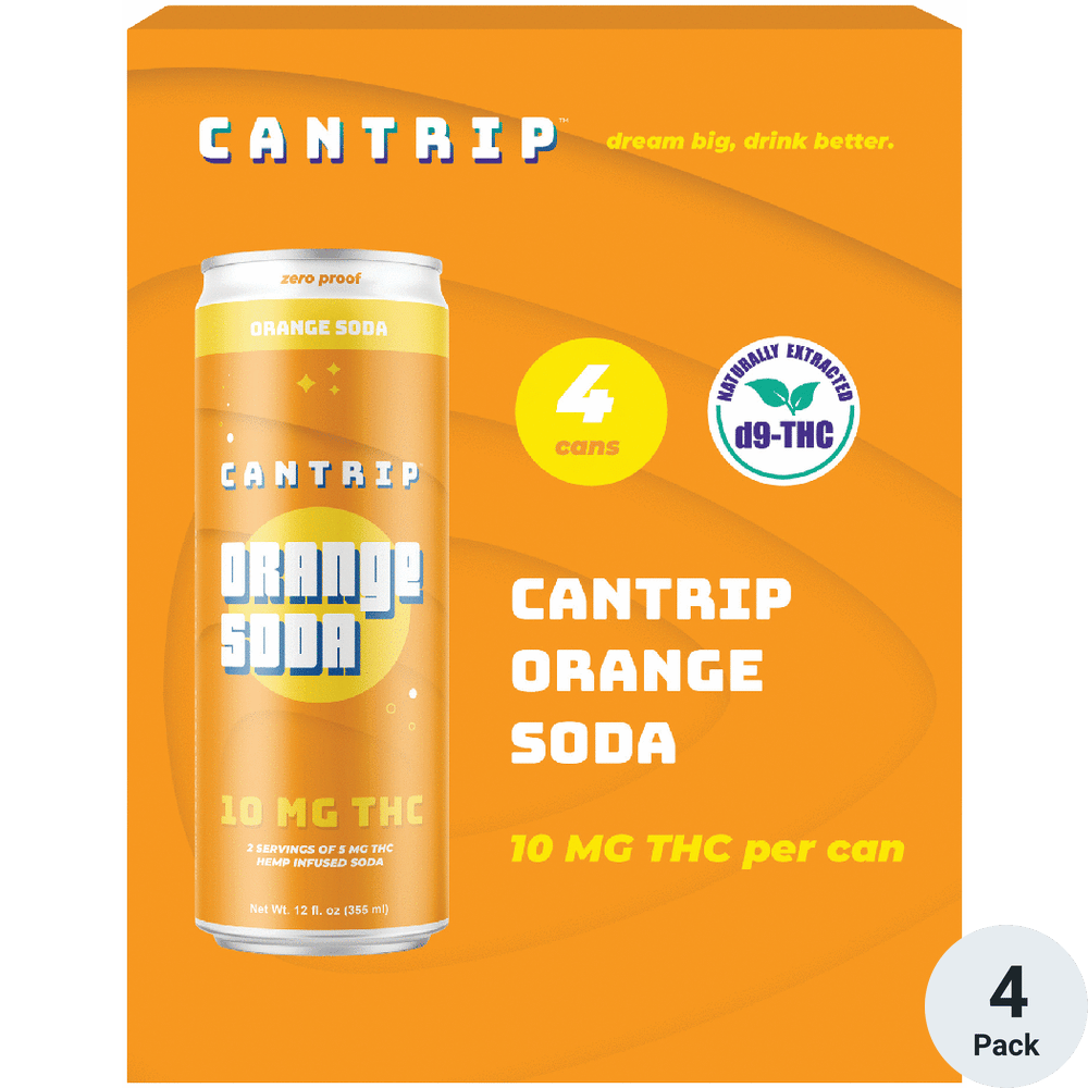Cantrip THC 10mg Orange Soda