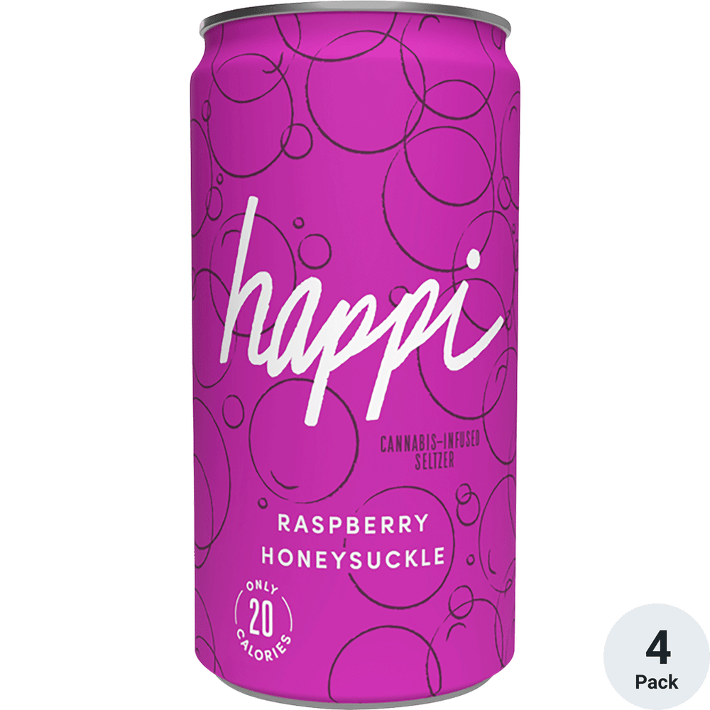 Happi THC 5mg Raspberry Honeysuckle | Total Wine & More