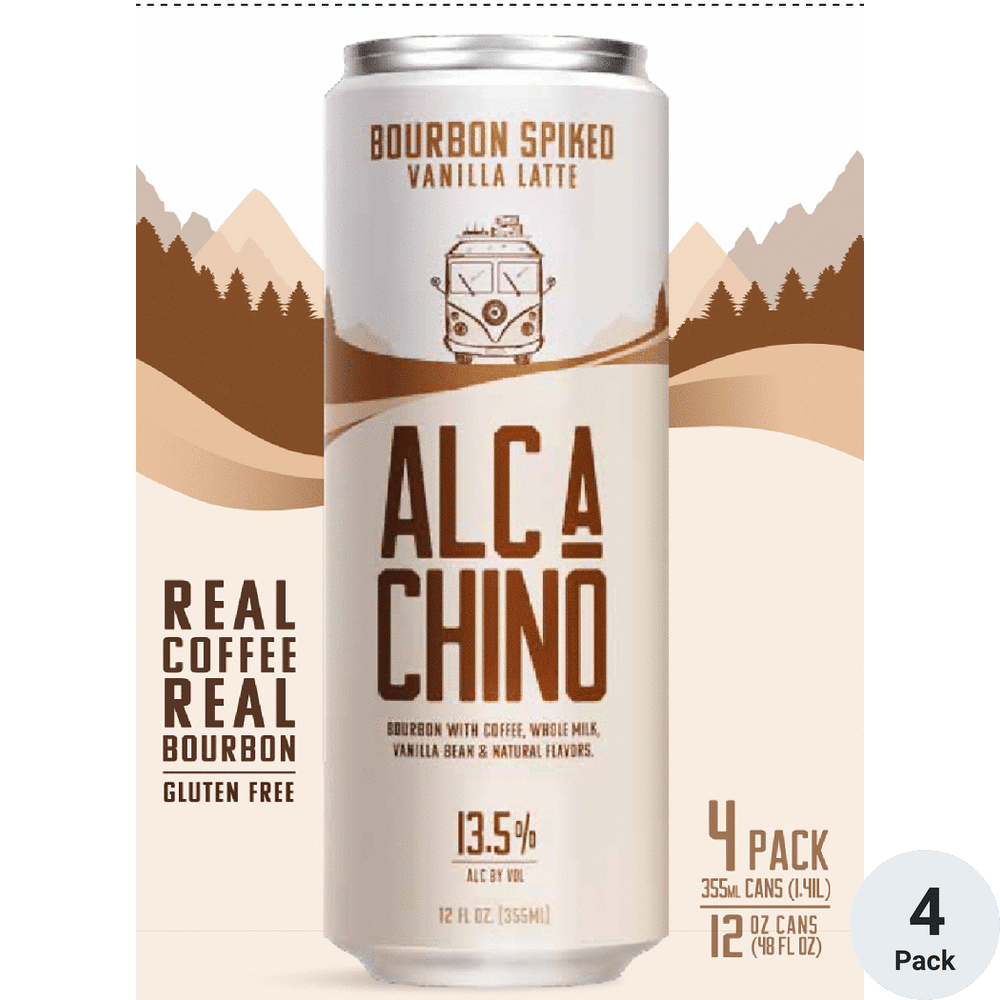 Howie's Spiked Alc-a-Chino Bourbon Vanilla Bean Latte