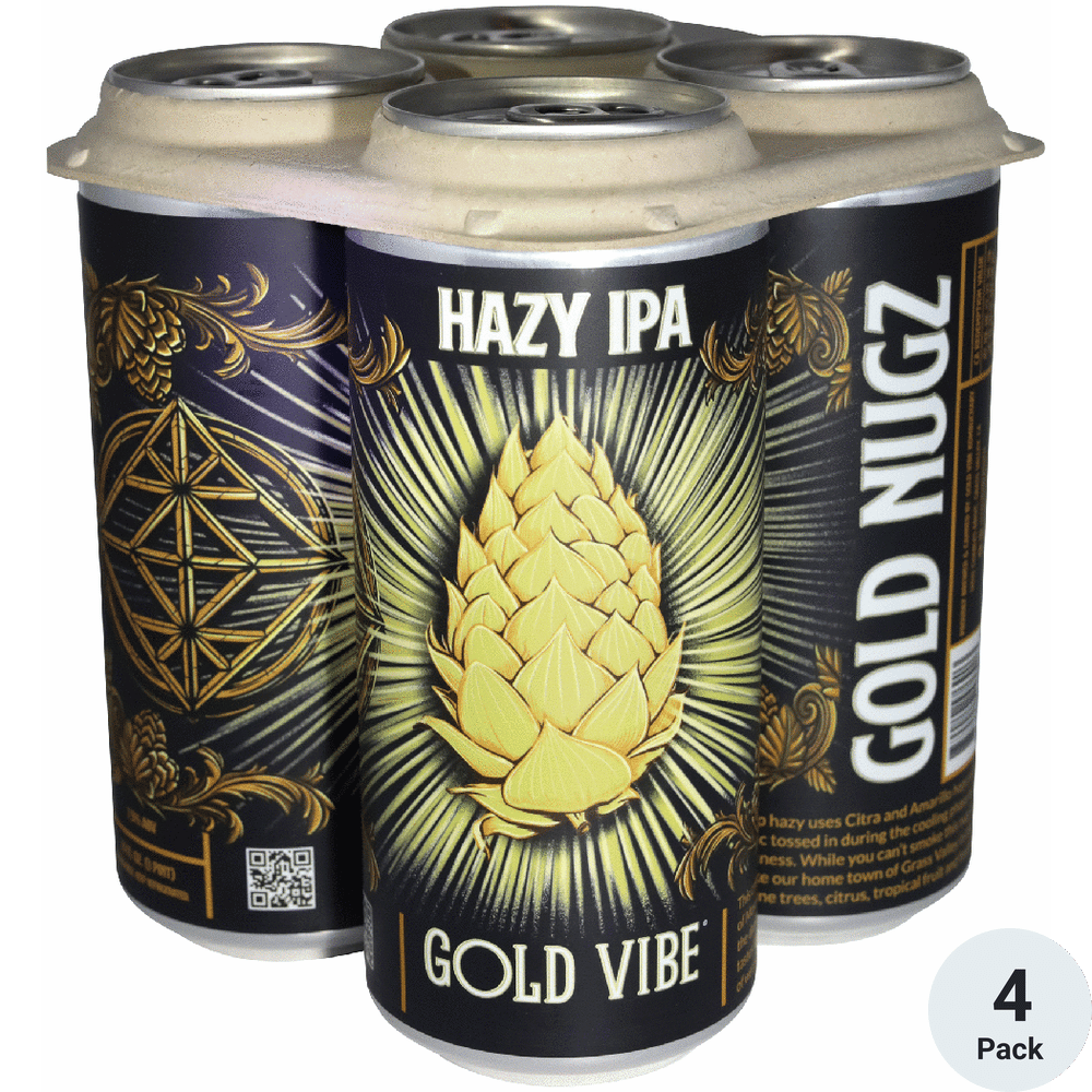 Gold Vibe Gold Nugs Hazy IPA