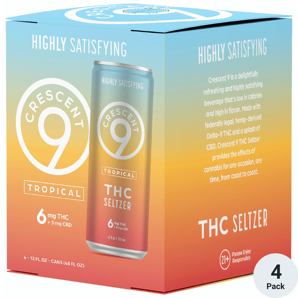 DNU Crescent THC 6mg Tropical | Total Wine & More