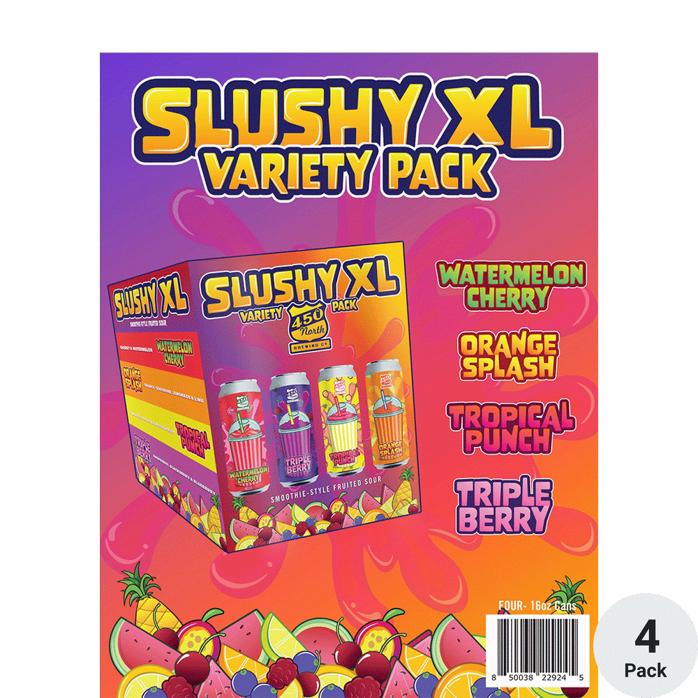 450 North Slushy XL Variety Pack