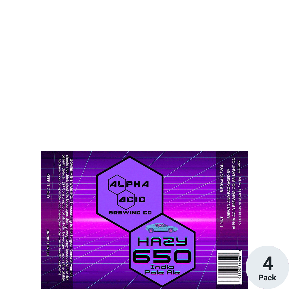 Alpha Acid Hazy 650