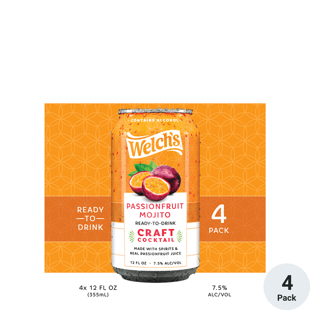 Welch's Craft Cocktails Passionfruit Mojito