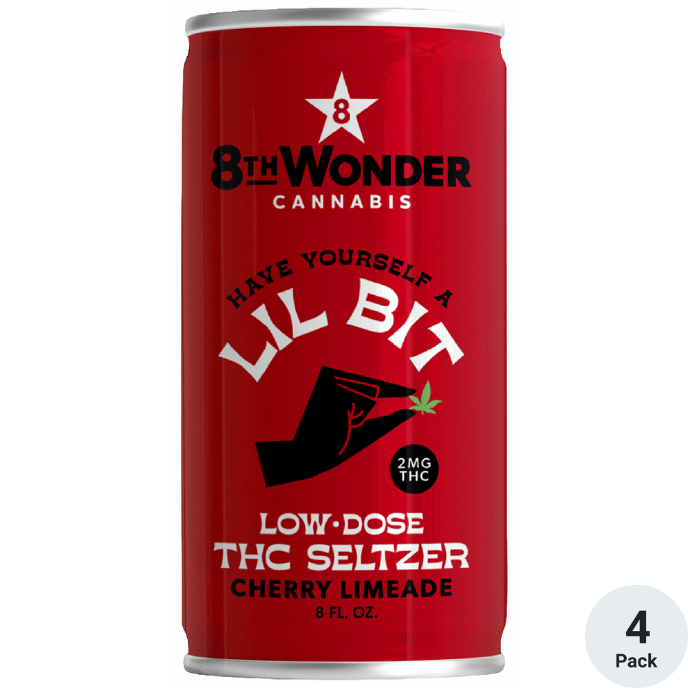 8th Wonder Lil Bit THC 2mg Cherry Limeade | Total Wine & More